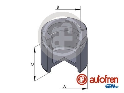 Kolv, bromsok, Framaxel Autofren seinsa D025457 AUTOFREN SEINSA