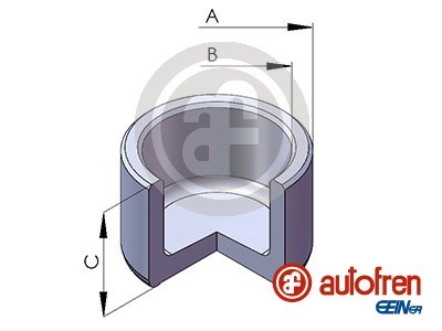 Kolv, bromsok, Bakaxel Autofren seinsa D025475 AUTOFREN SEINSA