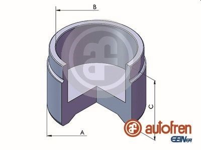 Kolv, bromsok, Framaxel, Bakaxel Autofren seinsa D025587 AUTOFREN SEINSA