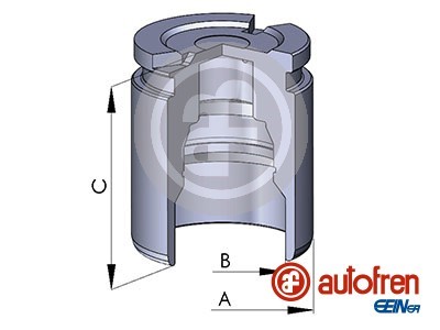 Kolv, bromsok, Bakaxel Autofren seinsa D025667 AUTOFREN SEINSA