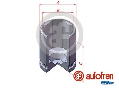 Kolv, bromsok, Bakaxel Autofren seinsa D025688 AUTOFREN SEINSA