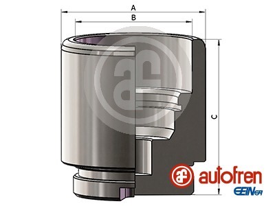 Kolv, bromsok, Bakaxel Autofren seinsa D025705 AUTOFREN SEINSA