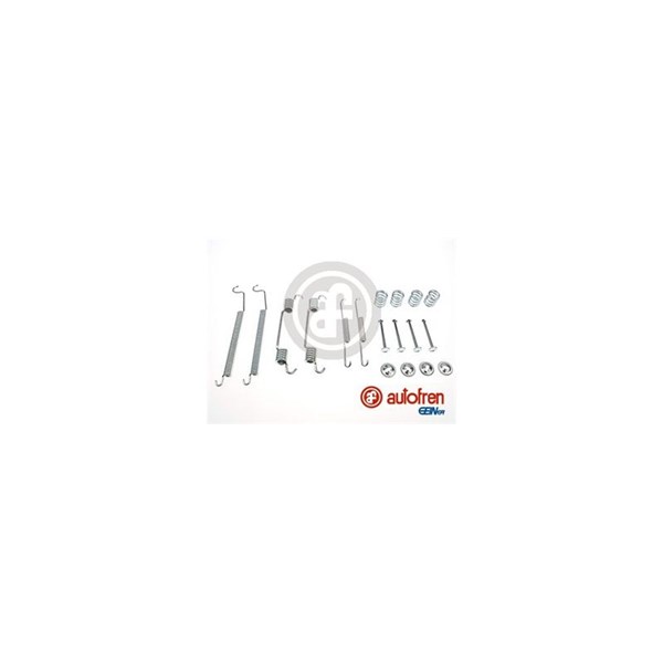 Tillbehörssats, bromsbackar, Bakaxel Autofren seinsa D31073A AUTOFREN SEINSA