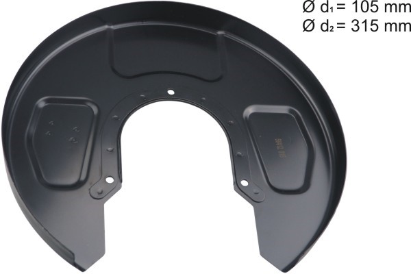 Bromssköld, Bakaxel höger Aic 56412 AIC