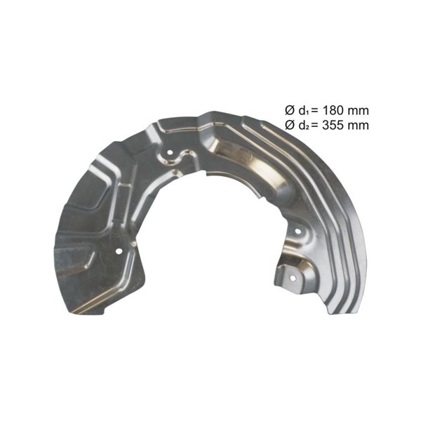 Bromssköld, framaxel höger Aic 56981 AIC