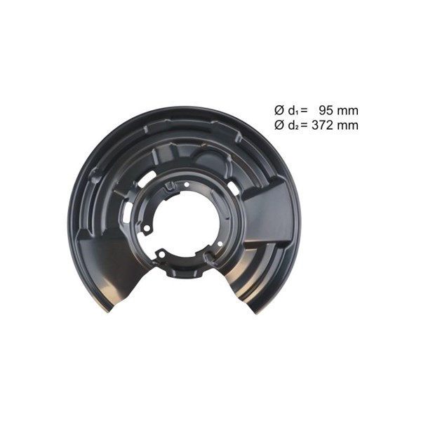 Bromssköld, Bakaxel höger Aic Original aic quality 56987 AIC