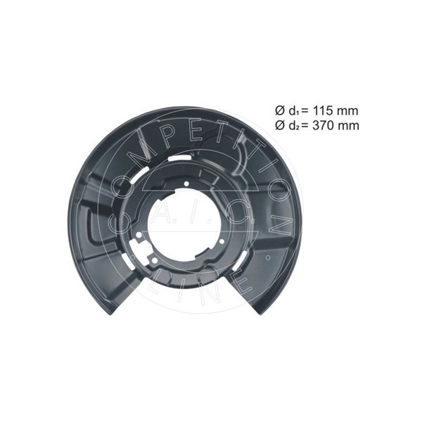 Bromssköld, Bakaxel höger Aic Original aic quality 56989 AIC