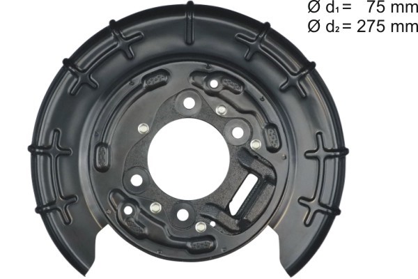 Bromssköld, Bakaxel vänster Aic 57008 AIC