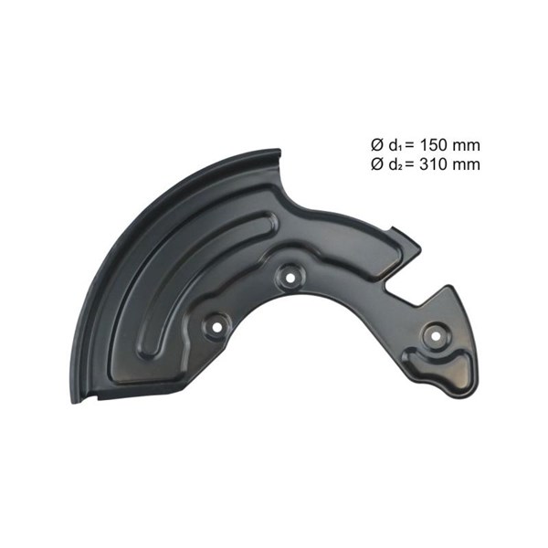 Bromssköld, framaxel höger Aic 57065 AIC