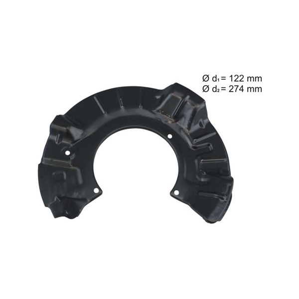 Bromssköld, framaxel vänster Aic 57128 AIC