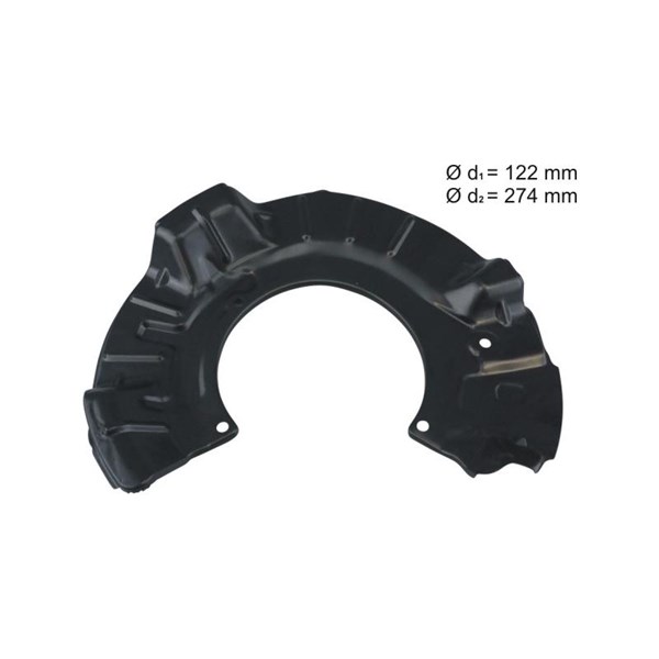 Bromssköld, framaxel höger Aic 57129 AIC