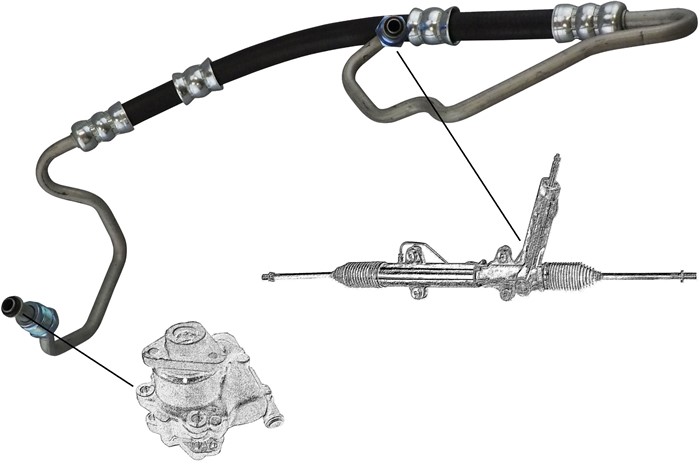 Hydraulikslang, styrsystem Aic 57182 AIC