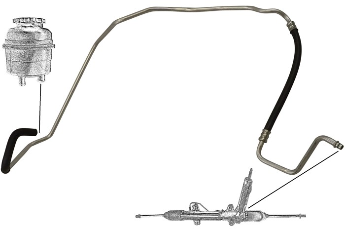 Hydraulikslang, styrsystem Aic 57183 AIC