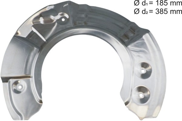 Bromssköld, framaxel vänster Aic 57529 AIC