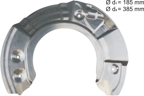 Bromssköld, framaxel höger Aic 57530 AIC
