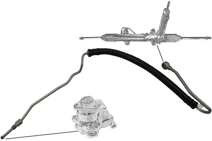 Hydraulikslang, styrsystem Aic Original aic quality 57536 AIC
