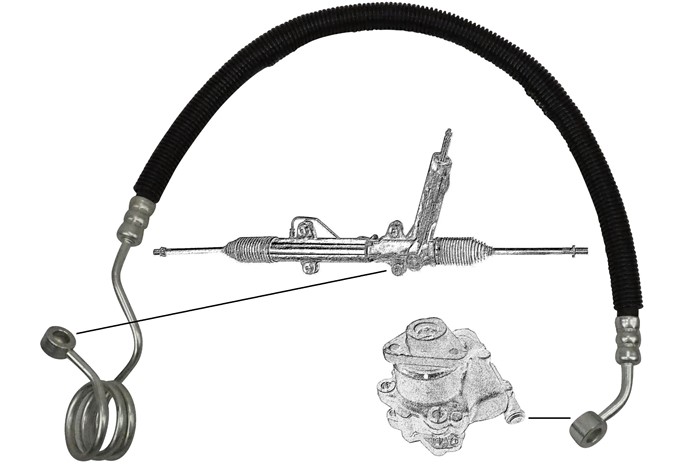 Hydraulikslang, styrsystem Aic 57672 AIC