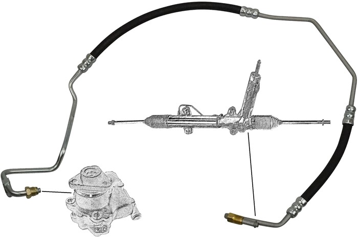 Hydraulikslang, styrsystem Aic 57673 AIC