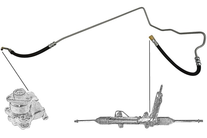 Hydraulikslang, styrsystem Aic 57676 AIC