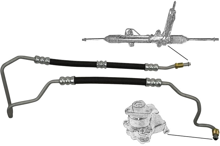Hydraulikslang, styrsystem Aic 57677 AIC
