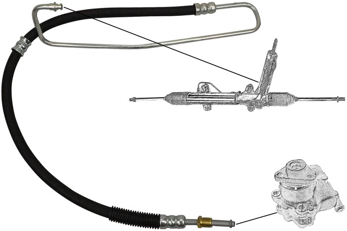 Hydraulikslang, styrsystem Aic 57678 AIC