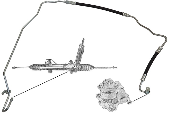 Hydraulikslang, styrsystem Aic 57680 AIC