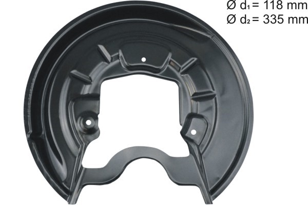 Bromssköld, Bakaxel höger Aic 57692 AIC