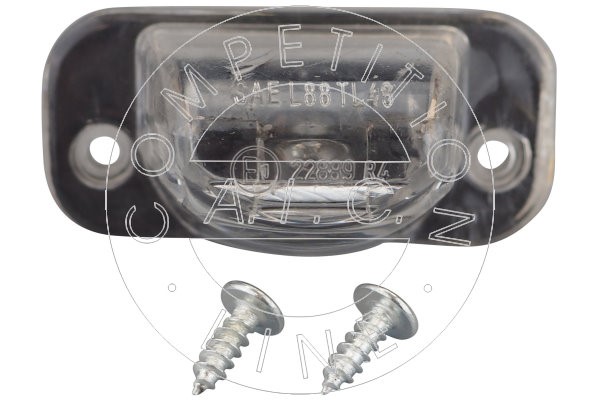 Belysning, registreringsskylt, Bak Aic 57954 AIC