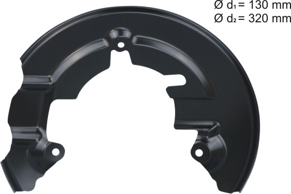 Bromssköld, framaxel höger Aic 58104 AIC