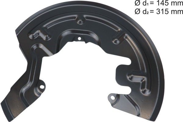 Bromssköld, framaxel vänster Aic 58186 AIC