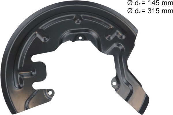 Bromssköld, framaxel höger Aic 58187 AIC