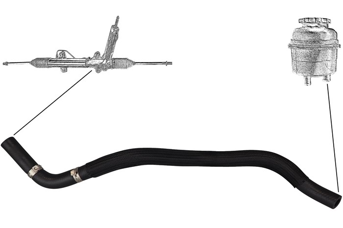 Hydraulikslang, styrsystem Aic 58283 AIC