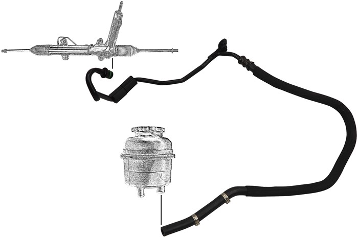 Hydraulikslang, styrsystem Aic 58289 AIC