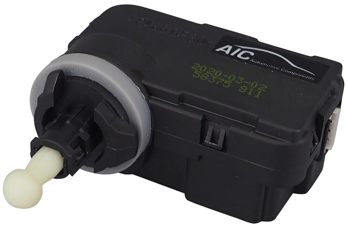 Inställning, strålkastarinriktning, Höger fram, Vänster fram Aic  AIC