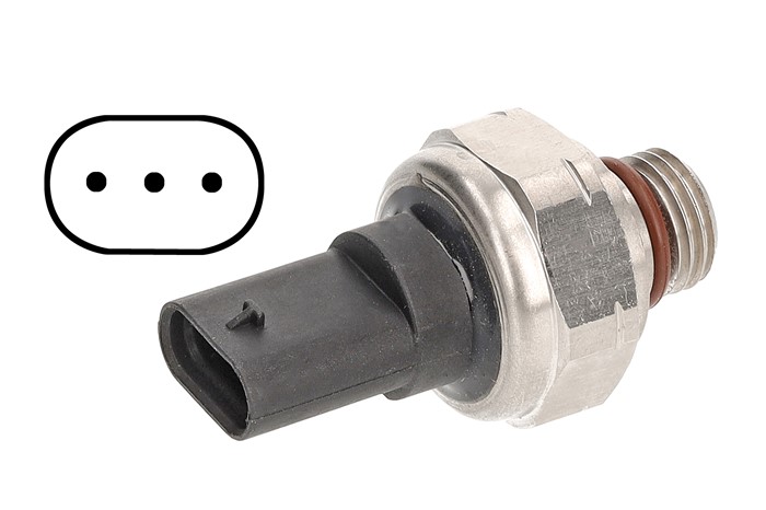 Sensor, avgastryck Aic 58824 AIC