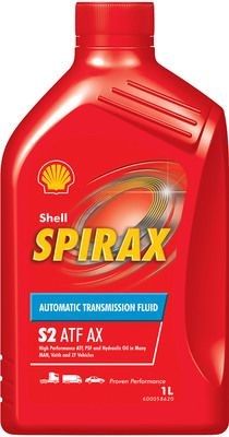 Automatväxellådsolja (ATF) Shell Spirax S2 Atf Ax SHELL