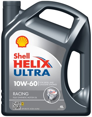 Motorolja Shell Helix Ultra Racing 10W-60 SHELL