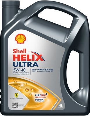 Motorolja Shell Helix Ultra 5W-40, Universal, Framaxel SHELL