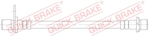 Bromsslang, Inre, Bakaxel vänster