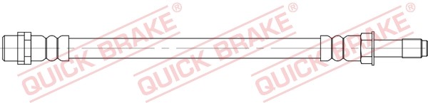 Bromsslang, Bakaxel höger, Bakaxel vänster, framaxel höger, frama Bromsslang, Bakaxel höger, Bakaxel vänster, framaxel höger, frama