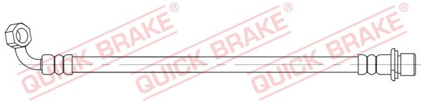 Bromsslang, Bakaxel vänster