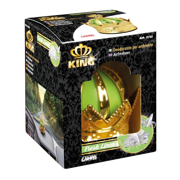 Luftrenare King - Fresh linen 50 ml, Universal Lampa 979935182 Lampa