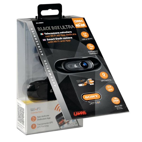 Video recorder 1080p med Wi-fi och App - 12/24v Lampa 979938661 Lampa
