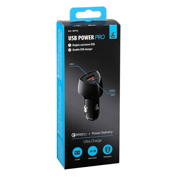 Usb-laddare 36w - 12/24v, Universal Lampa 979938716 Lampa Usb-laddare 36w - 12/24v, Universal Lampa 979938716 Lampa