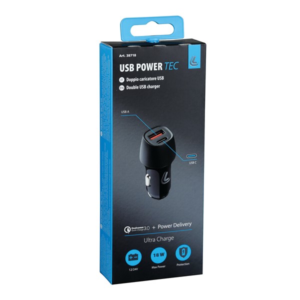Usb-laddare 18w - 12/24v, Universal Lampa 979938718 Lampa