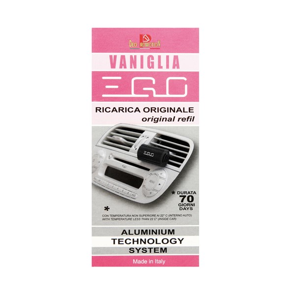 Luftrenare Ego, Refill - Vanilj, Universal Lampa 9799DP104235 Lampa