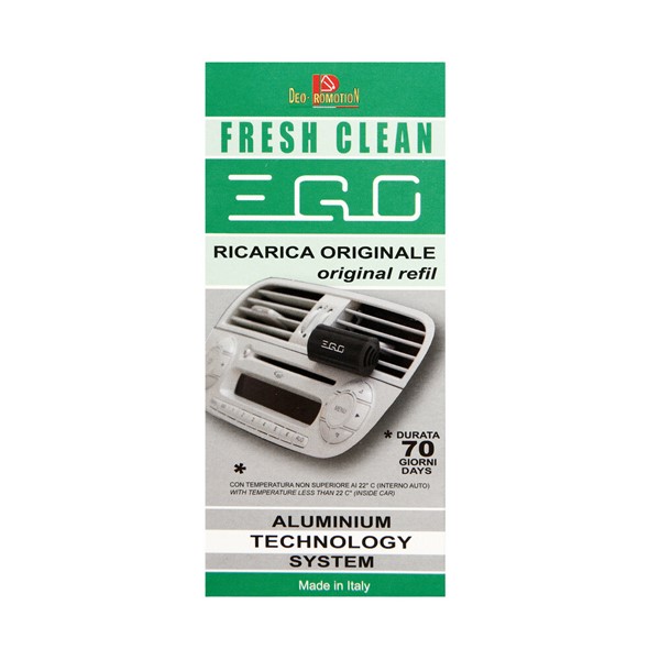 Luftrenare Ego, Refill - Fresh Clean, Universal Lampa
