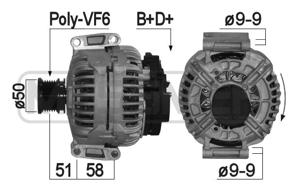 Generator 14V 200A