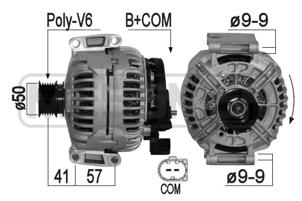 Generator 14V 180A