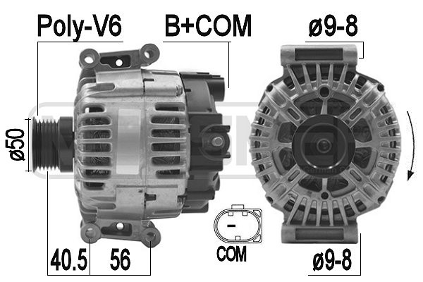 Generator 14V 150A